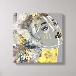 afrikanisches Kunstwerk Leinwanddruck