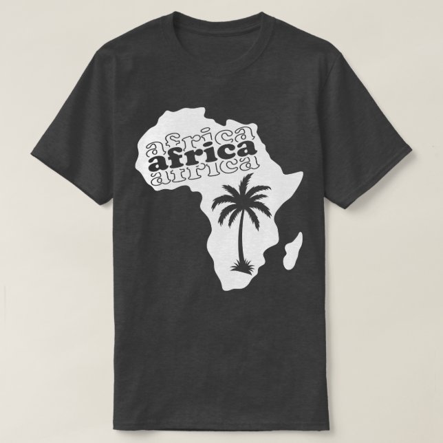 Afrikanisches Licht T-Shirt (Design vorne)