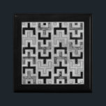 Afrikanisches Mudcloth Textil mit geometrischen Mu Geschenkbox<br><div class="desc">Dieser Druck wurde von Norman Wyatt,  Jr. im Stil eines afrikanischen Lehmtuchs gemacht. Der aus Mali stammende Schlammstoff ist ein Zeichen kultureller Identität. Zeigen Sie Ihre Liebe von globalen Kultur- und geometrischen Mustern,  indem Sie diesen Ausdruck erwerben!</div>