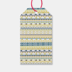 Afrikanisches Muster-Geschenk-Tag Geschenkanhänger