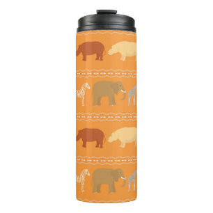 Afrikanisches Muster Thermosbecher