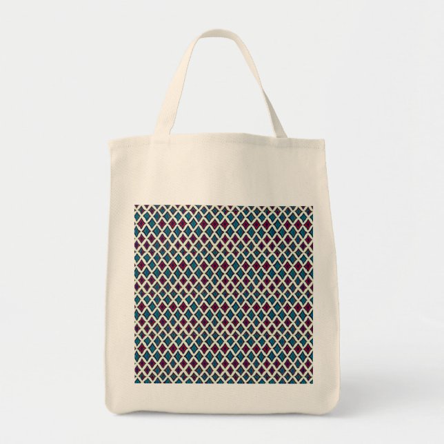 Afrikanisches Muster Tote Bag Tragetasche (Vorne)