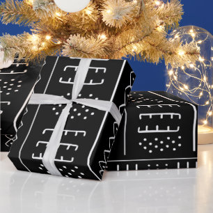 Afrikanisches Musterpapier Geschenkpapier
