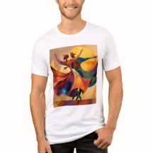 Afrikanisches Paartanz Kunst T-Shirt