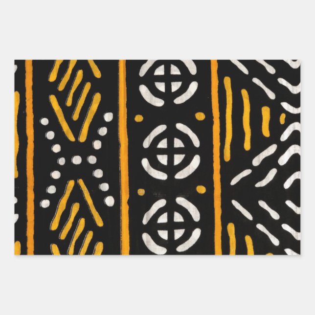Afrikanisches Papier für Druckgeschenke (Vorderseite)