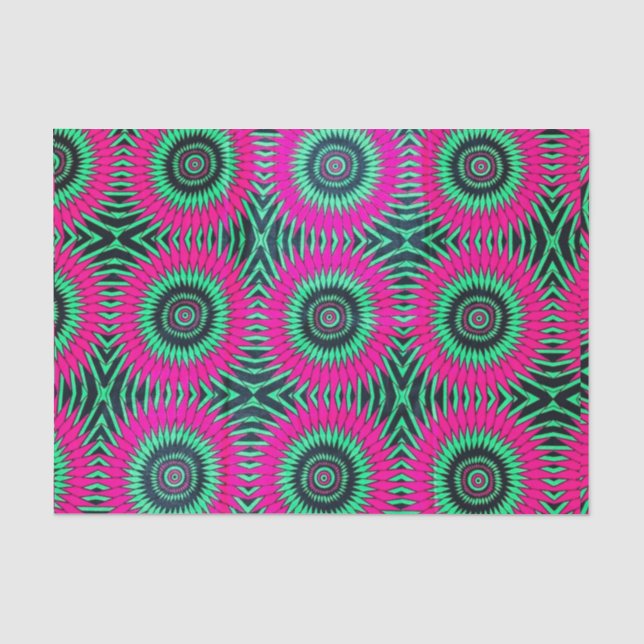Afrikanisches Papierpapier Seidenpapier (Vorderseite)