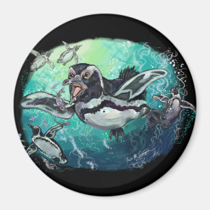 Afrikanisches Pinguinfischfest Magnet