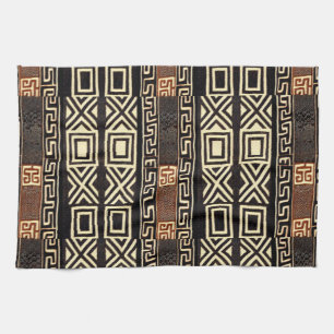 Afrikanisches Schlamm-Stoff-Muster Küchentuch