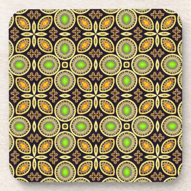 afrikanisches Set für Untersetzer (Vorderseite)