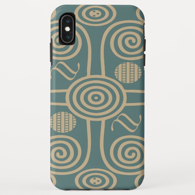 afrikanisches Stamm Case-Mate iPhone Hülle (Rückseite)