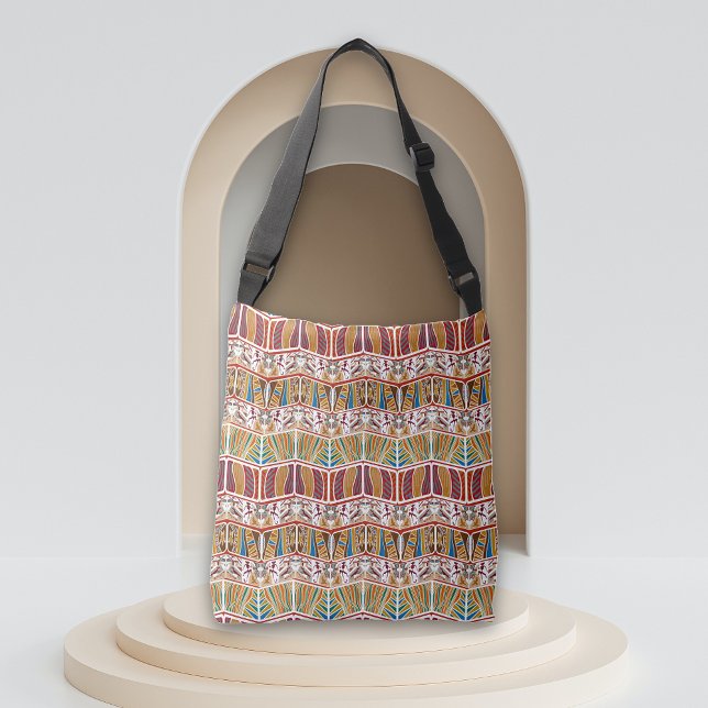 Afrikanisches Stammdesign Tragetaschen Mit Langen Trägern (Von Creator hochgeladen)