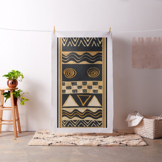 Afrikanisches Stammes-Designer-Fabric Stoff (Beispiel)