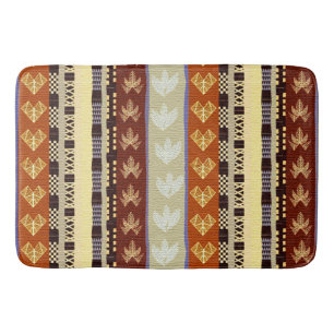 Afrikanisches Stammes- Muster Badematte