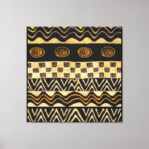 Afrikanisches Stammes-Schamanen-Design Leinwanddruck