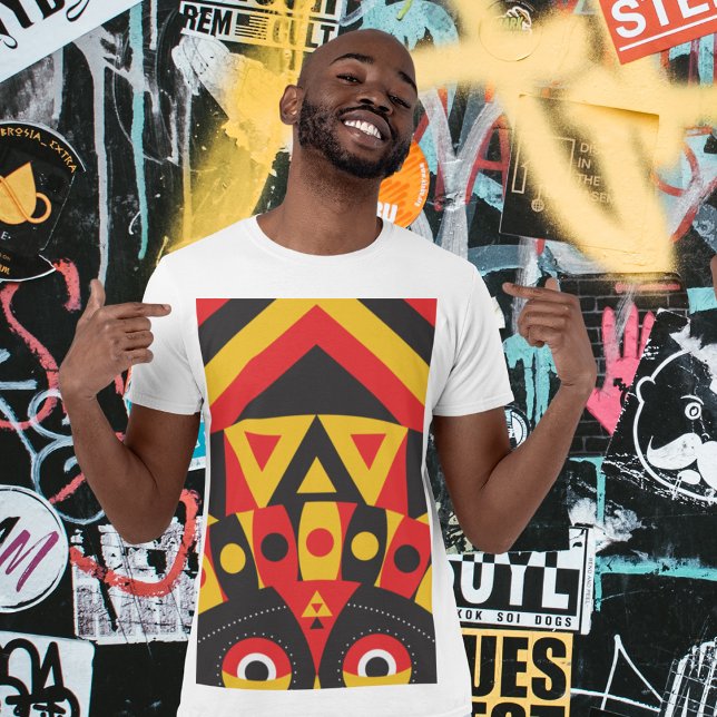 Afrikanisches Stammesalter der Aborigine T-Shirt (Von Creator hochgeladen)