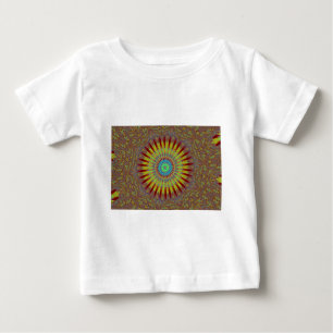 Afrikanisches Stammesmuster mit iranischem Teppich Baby T-shirt