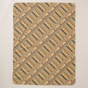 Afrikanisches Stammesmuster Sherpadecke