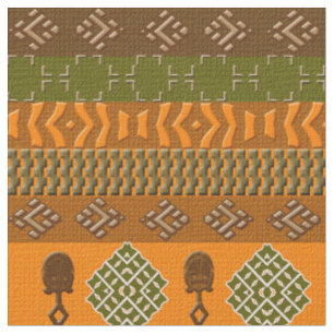afrikanisches Stammesmuster Stoff