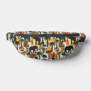 Afrikanisches Stammesthema Bauchtasche