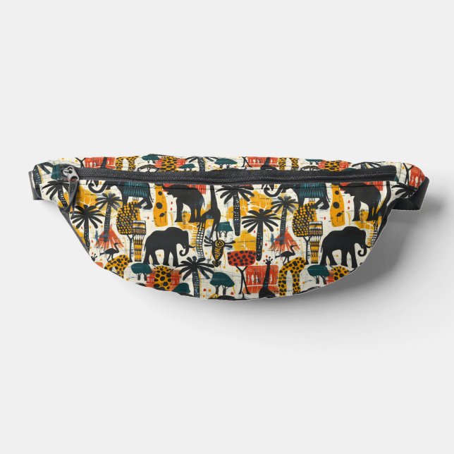 Afrikanisches Stammesthema Bauchtasche (Ablage )
