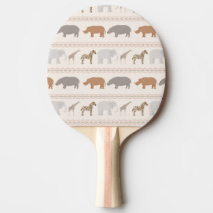 Afrikanisches Tiermuster 1 Tischtennis Schläger