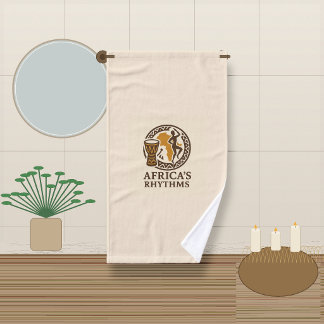 Afrikanisches Trommel-Handtuch Handtuch