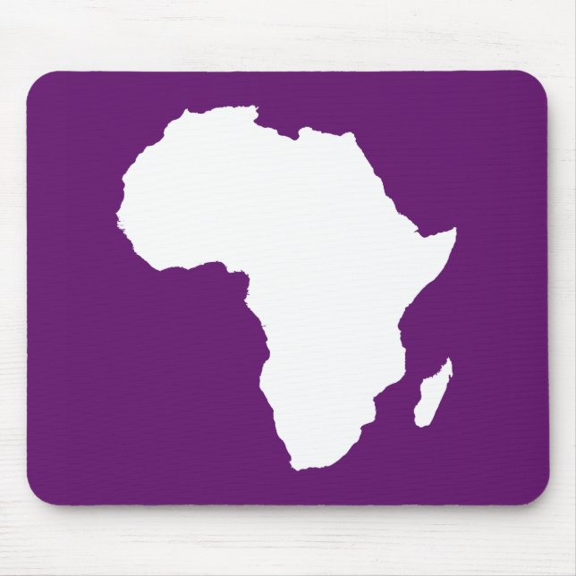 Afrikanisches Violet Audacious Africa Mousepad (Vorne)