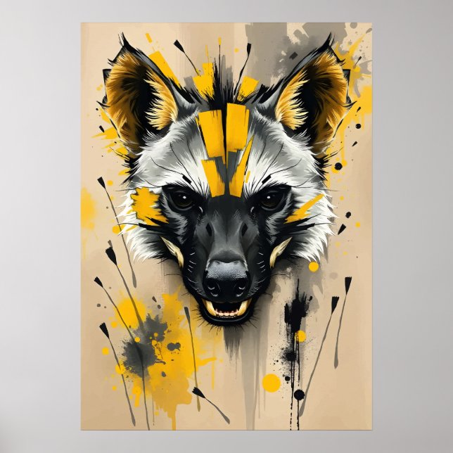 Afrikanisches Wilddoswerk Poster (Vorne)