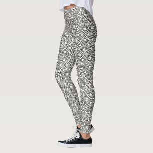 Afrikanisches wildes Muster Leggings