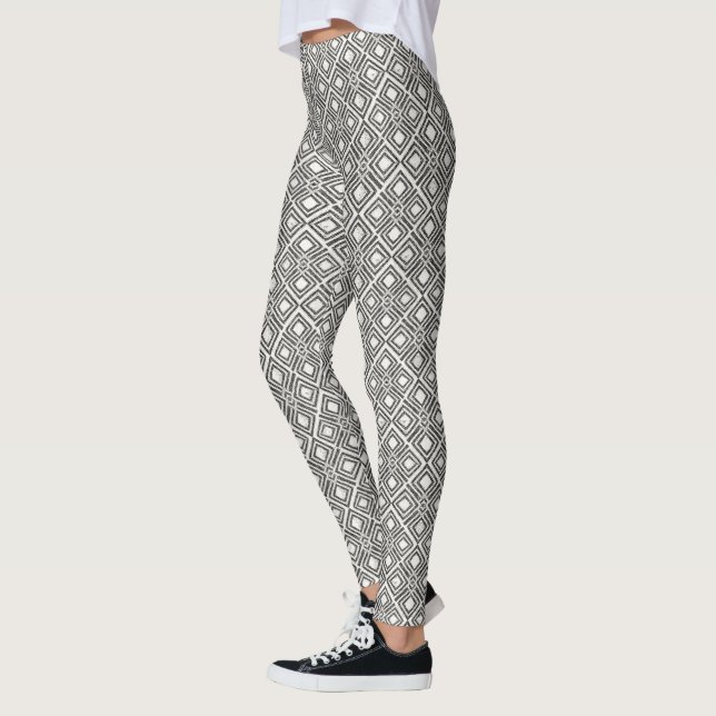 Afrikanisches wildes Muster Leggings (Links)