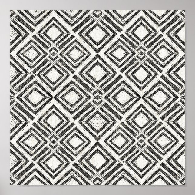 Afrikanisches Wildmuster Poster (Vorne)