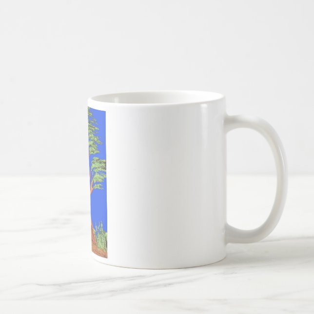 Afrikas Acacia Beauty: Serengeti Serenity. Kaffeetasse (Rechts)