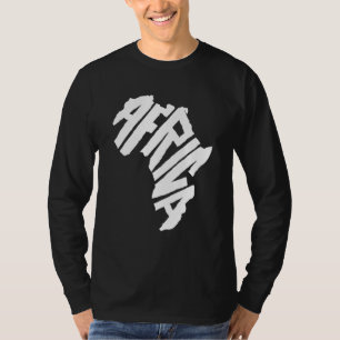 Afrikas Kontinentalbrief afrikanische Kultur - Sto T-Shirt