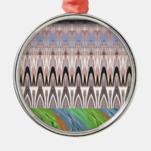 Afrikas - Traditionelles Muster Ornament Aus Metall