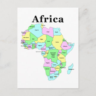 Afrique - Carte politique