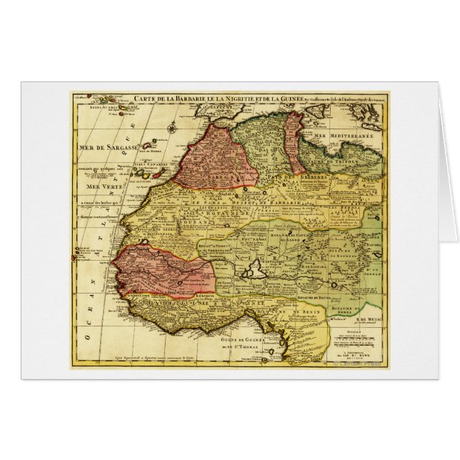 Afrique de l'OuestCarte panoramiqueAfrique de l'Ou (Devant horizontal)