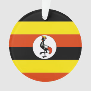 Afrique : Drapeau de l'Ouganda