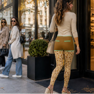 « AFRIQUE » – LEGGINGS DE VÊTEMENTS ACTIFS