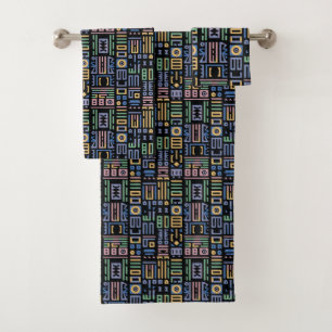 Afrique motif en tissu boueux Art moderne abstrait