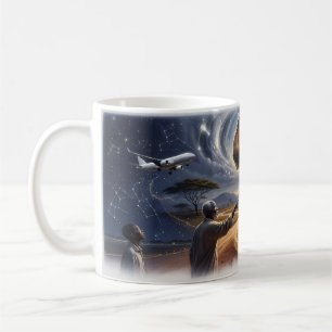 Afrique — Mug Appel de Minuit sous la Savane Étoil