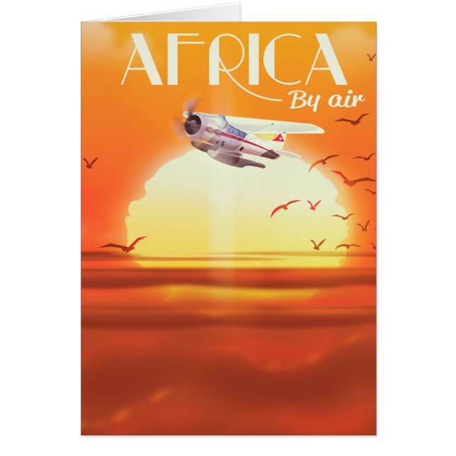 Afrique par avion (Devant)