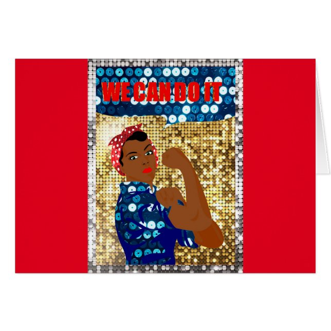 afrique rosie le riveter (Devant horizontal)