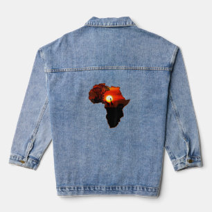 Afrique T Carte Chemise De L'Afrique Le Soleil Sud