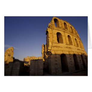 Afrique, Tunisie, El Jem. Ruines d'un Romain