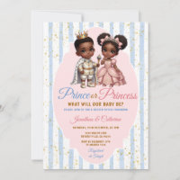 Afro Afrikanischer Prinz oder Prinzessin Geschlech