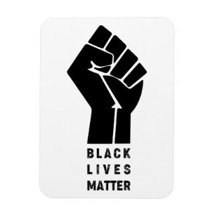 Afro-Amerikaner frischen schwarzen Leben Materie S Magnet