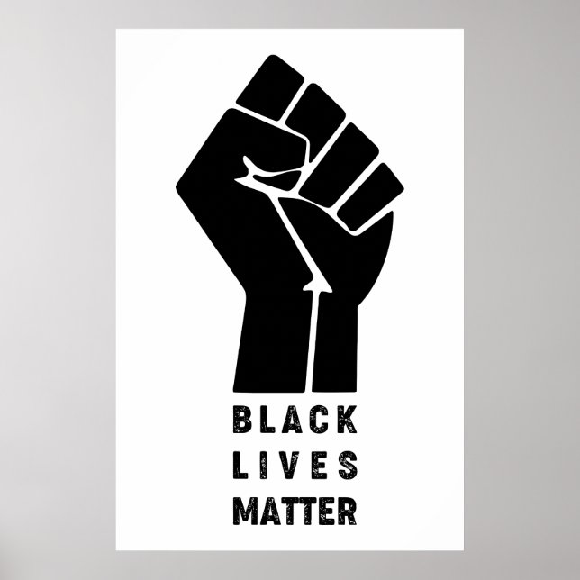 Afro-Amerikaner frischen schwarzen Leben Materie S Poster (Vorne)