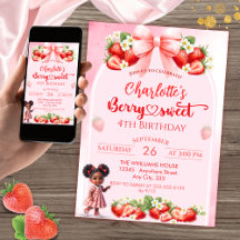 Afro Baby Berry Birthday - Berry Sweet