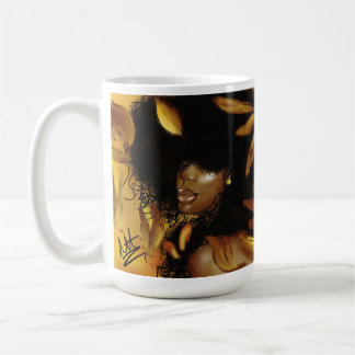 Afro (Blätter) Kaffeetasse