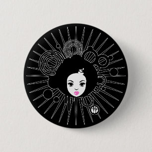 Afro Button